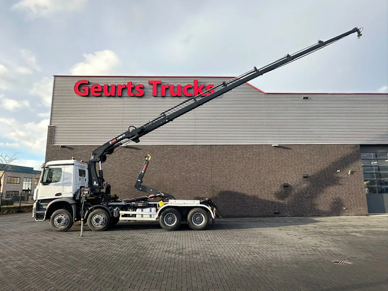 Mercedes-Benz AROCS 4148 8X4 MET MULTILIFT ULT T 21 S51 HAAKARMSYSTEEM + HIAB X-HIPRO 232 E-6 KRAAN/CRANE/KRAN/GRUA - Haakarmsysteem vrachtwagen: afbeelding 5 Mercedes-Benz AROCS 4148 8X4 MET MULTILIFT ULT T 21 S51 HAAKARMSYSTEEM + HIAB X-HIPRO 232 E-6 KRAAN/CRANE/KRAN/GRUA - Haakarmsysteem vrachtwagen: afbeelding 5