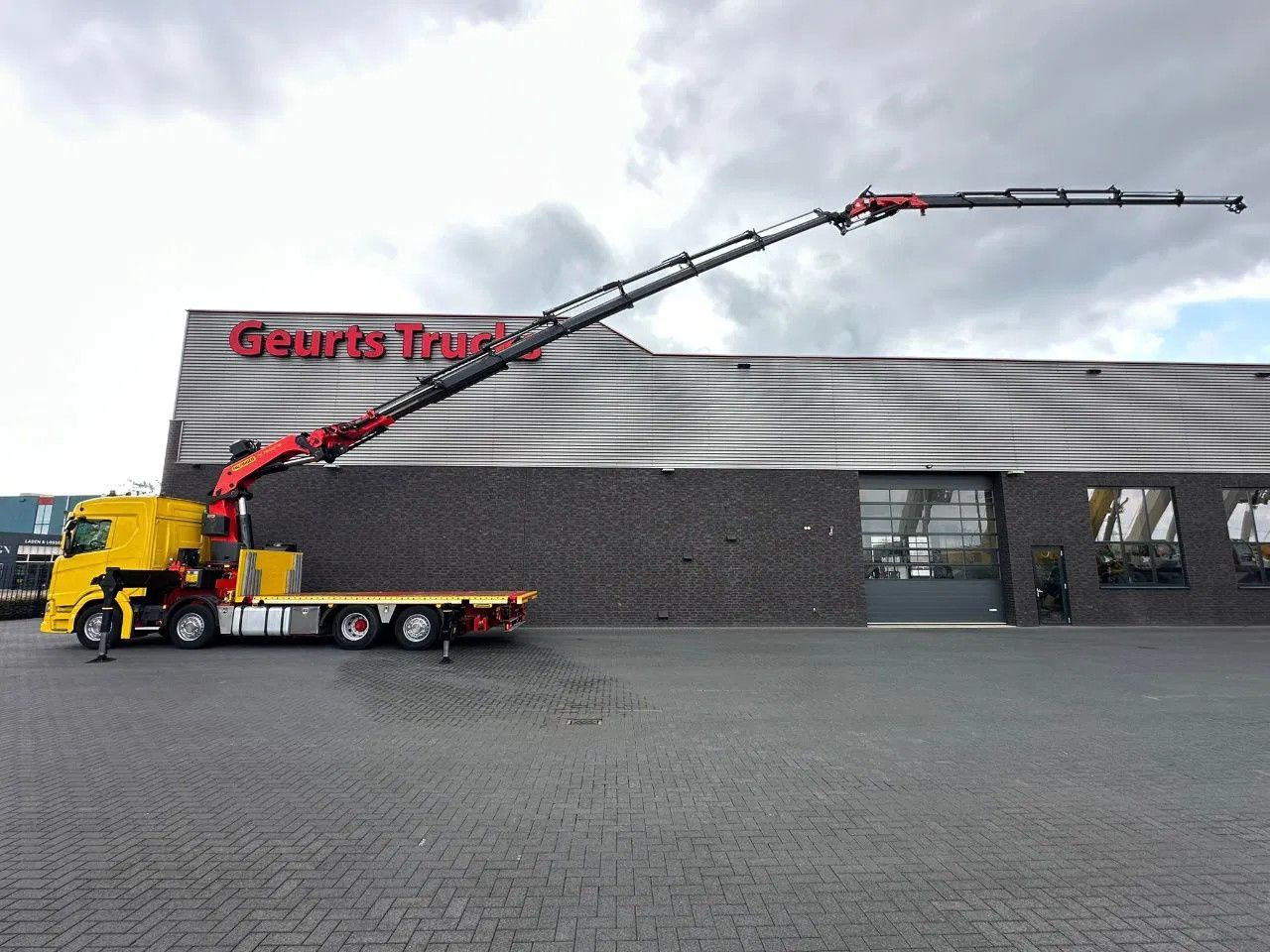 Scania R500 B8X2*6LB MET PALFINGER PK78002-SH F POWER L - Kraanwagen: afbeelding 1 Scania R500 B8X2*6LB MET PALFINGER PK78002-SH F POWER L - Kraanwagen: afbeelding 1