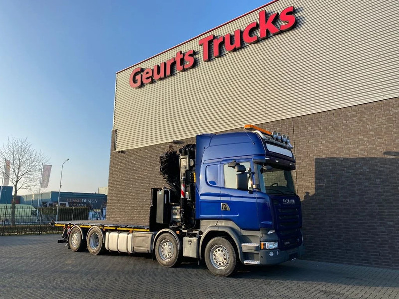 Kraanwagen Scania R580 V8 8X2 + HIAB XS 544 E-8 HIPRO KRAAN/KRAN/CRANE/GRUA: afbeelding 13
