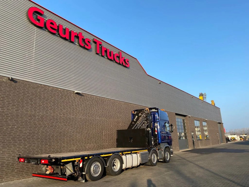 Kraanwagen Scania R580 V8 8X2 + HIAB XS 544 E-8 HIPRO KRAAN/KRAN/CRANE/GRUA: afbeelding 12