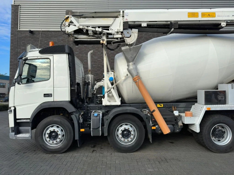 Betonmixer Volvo FM 410 8X4 + STETTER 9 M3 MIXER/MISCHER + THEAM 15 M TRANSPORTBAND/BELT: afbeelding 17