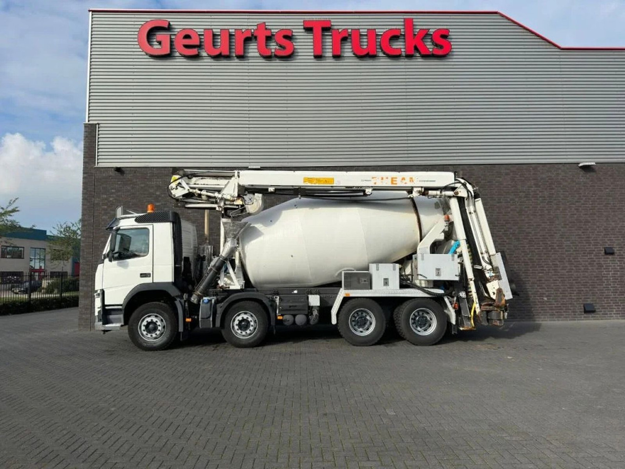 Volvo FM 410 8X4 + STETTER 9 M3 MIXER/MISCHER + THEAM - Betonmixer: afbeelding 1 Volvo FM 410 8X4 + STETTER 9 M3 MIXER/MISCHER + THEAM - Betonmixer: afbeelding 1