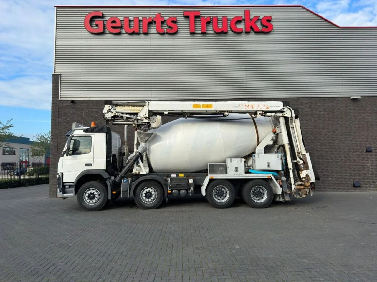 Volvo FM 410 8X4 + STETTER 9 M3 MIXER/MISCHER + THEAM - Betonmixer: afbeelding 1 Volvo FM 410 8X4 + STETTER 9 M3 MIXER/MISCHER + THEAM - Betonmixer: afbeelding 1