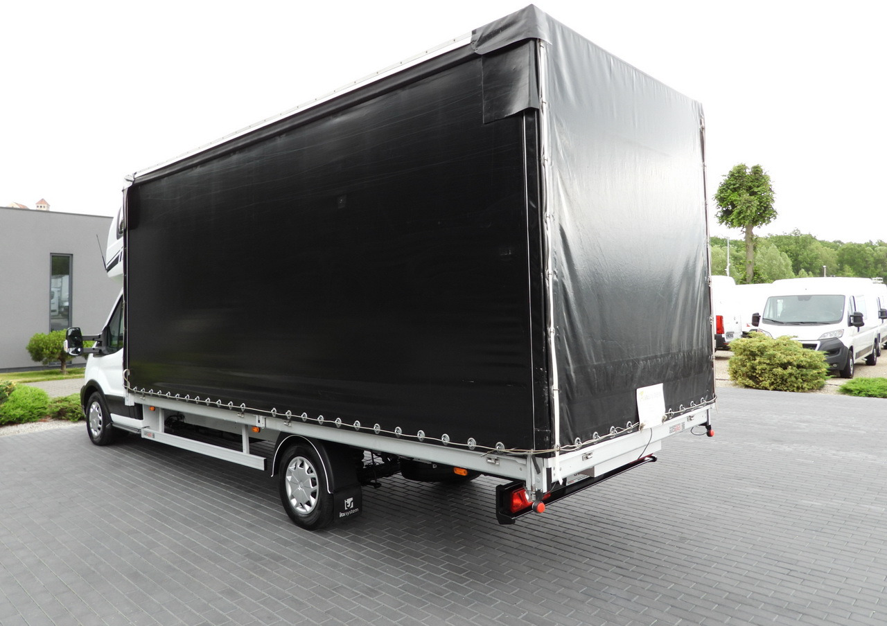 Huifzeil bedrijfswagen FORD TRANSIT  TARPAULIN 10 PALLETS WEBASTO CRUISE CONTROL LED LIGHTS PNEUMATICS AIR CONDITIONING  160HP: afbeelding 10