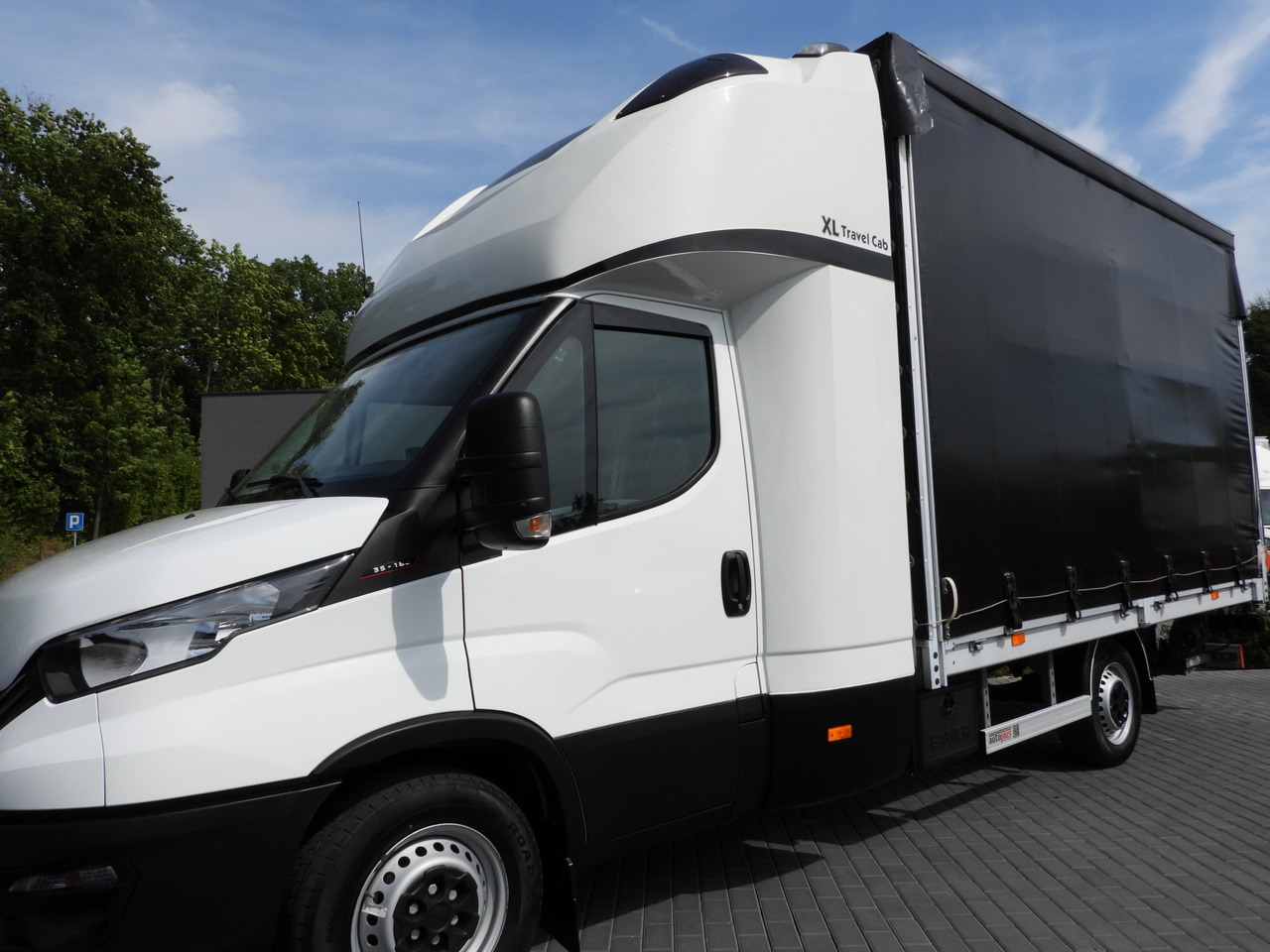 Huifzeil bedrijfswagen IVECO DAILY 35S18 TARPAULIN LIFT 8 PALLETS CRUISE CONTROL AIR CONDITIONING  180HP: afbeelding 19