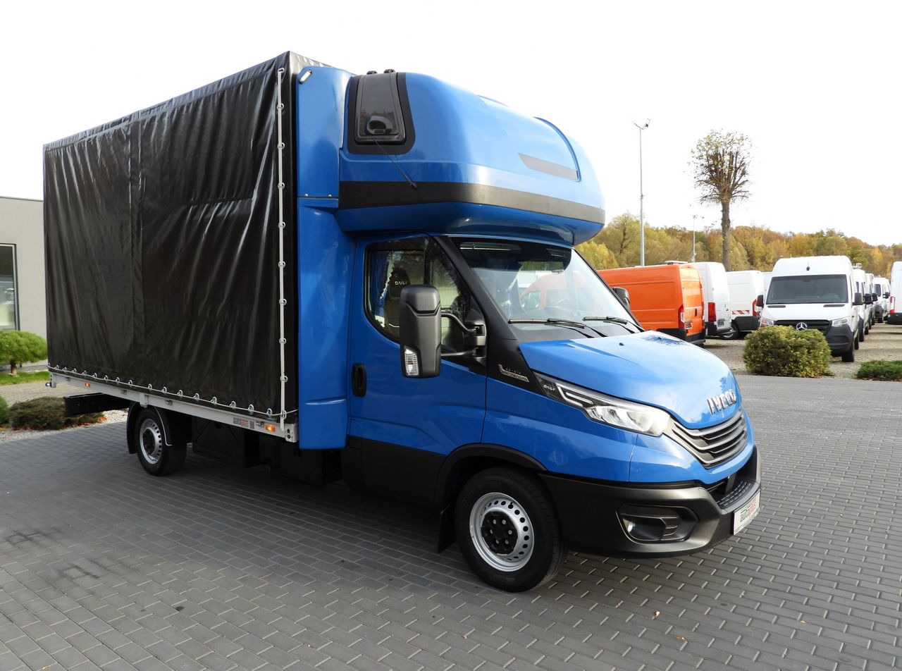 IVECO DAILY 35S21 TARPAULIN 10 PALLETS WEBASTO CRUISE CONTROL NAVIGATION LED LIGHTS AUTOMATIC TRANSMISSION HI-MATIC AIR CONDITIONING 210HP - Huifzeil bedrijfswagen: afbeelding 4 IVECO DAILY 35S21 TARPAULIN 10 PALLETS WEBASTO CRUISE CONTROL NAVIGATION LED LIGHTS AUTOMATIC TRANSMISSION HI-MATIC AIR CONDITIONING 210HP - Huifzeil bedrijfswagen: afbeelding 4