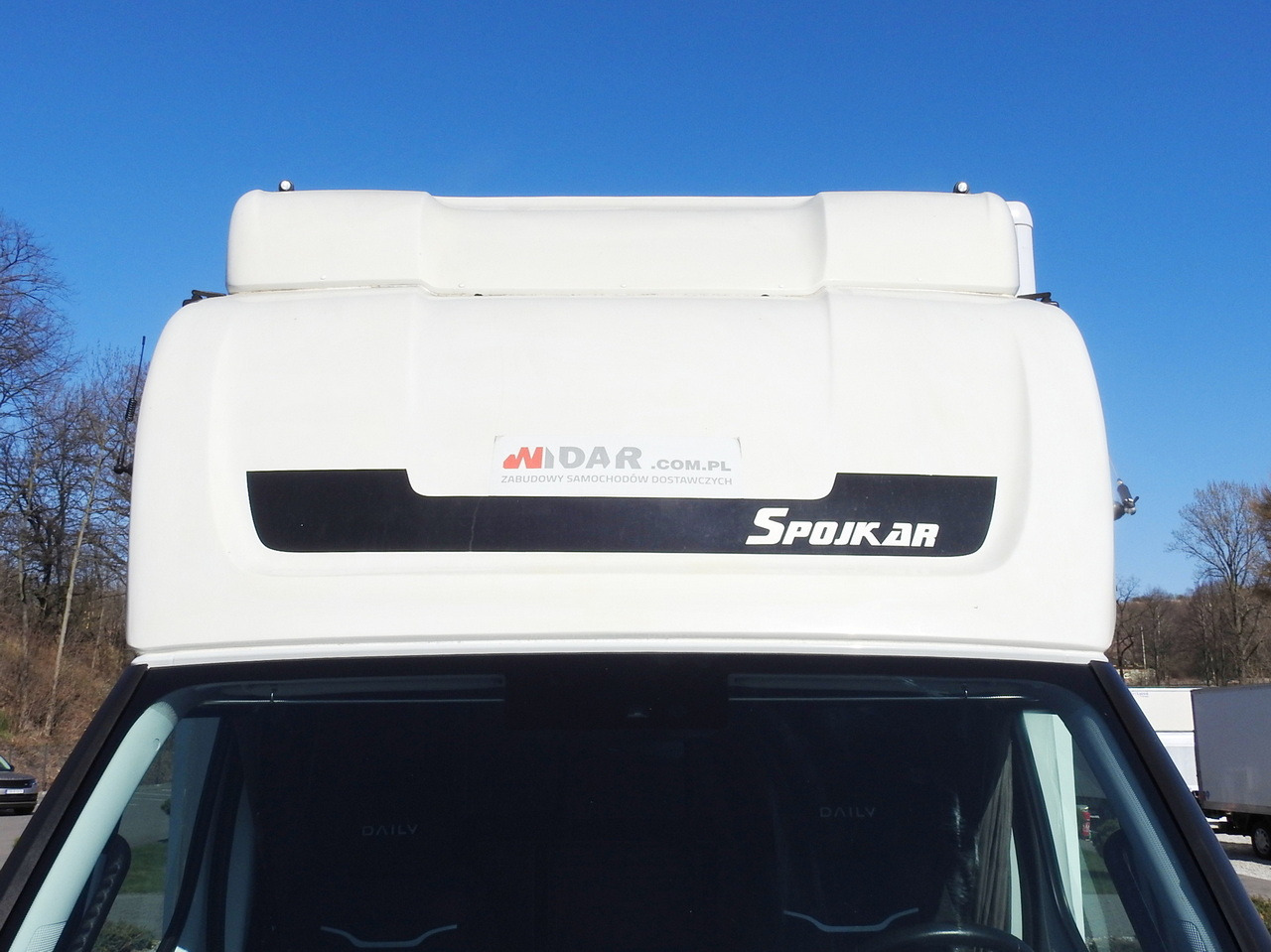 Bestelwagen gesloten laadbak IVECO DAILY 70C18 BOX LIFT 14 PALLETS WEBASTO CRUISE CONTROL NAVIGATION LED LIGHTS TWIN WHEELS AIR CONDITIONING  180HP: afbeelding 14