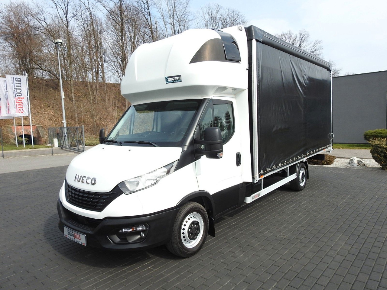 Huifzeil bedrijfswagen Iveco DAILY  35S18 PRITSCHE PLANE 10 PALETTEN WEBASTO: afbeelding 6