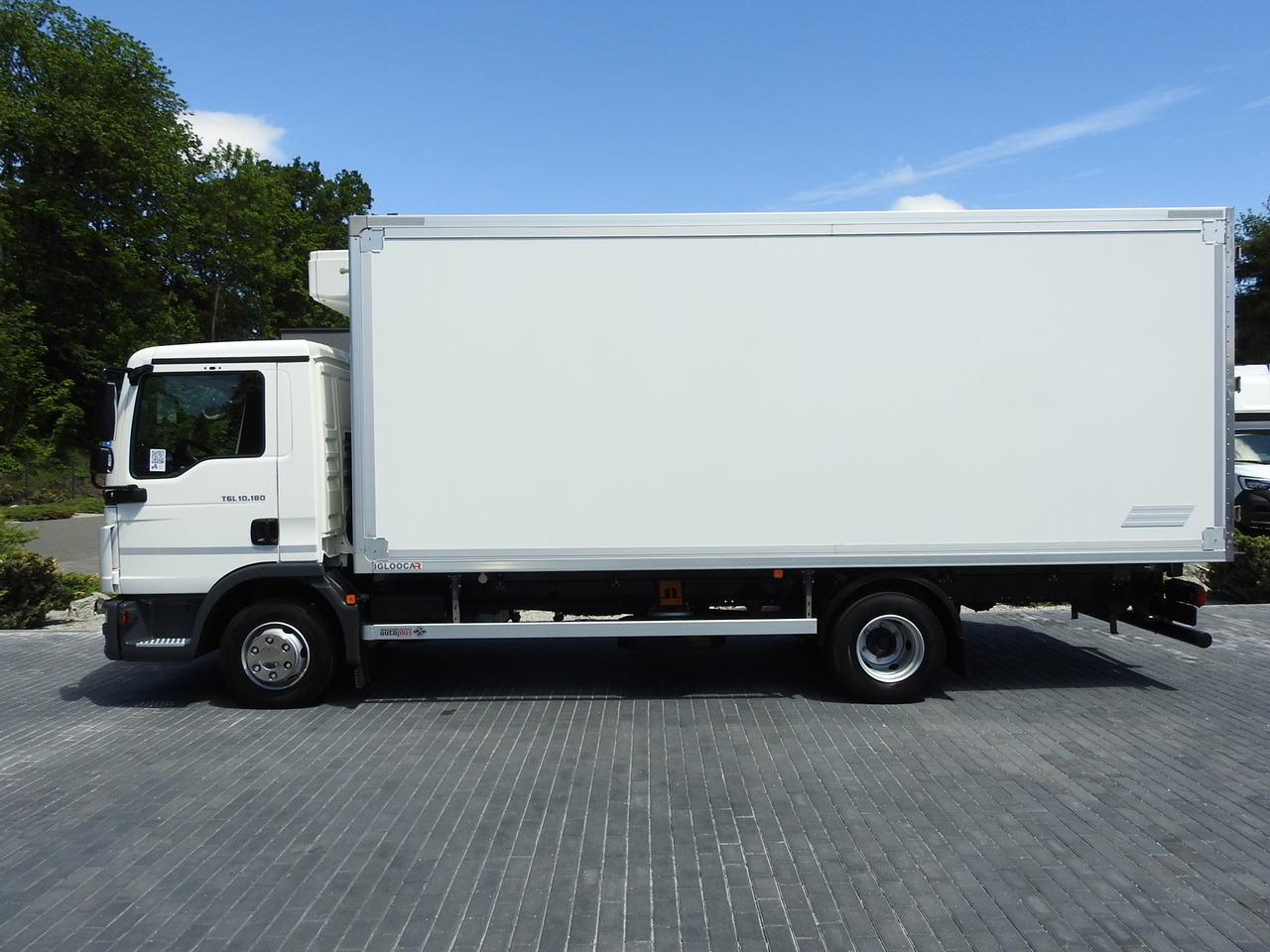 Koelwagen vrachtwagen MAN TGL 10.180 REGRIGERATOR BOX -20*C 11 PALLETS POWER SUPPLY 230V AIR CONDITIONING PNEUMATICS TWIN WHEELS  180HP: afbeelding 8