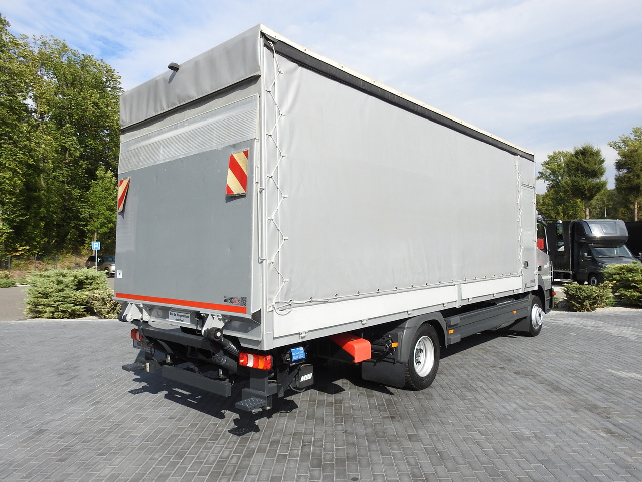 MERCEDES ATEGO 1221 TARPAULIN LIFT 16 PALLETS WEBASTO AIR CONDITIONING PNEUMATICS TWIN WHEELS 230HP - Schuifzeilen vrachtwagen: afbeelding 3 MERCEDES ATEGO 1221 TARPAULIN LIFT 16 PALLETS WEBASTO AIR CONDITIONING PNEUMATICS TWIN WHEELS 230HP - Schuifzeilen vrachtwagen: afbeelding 3