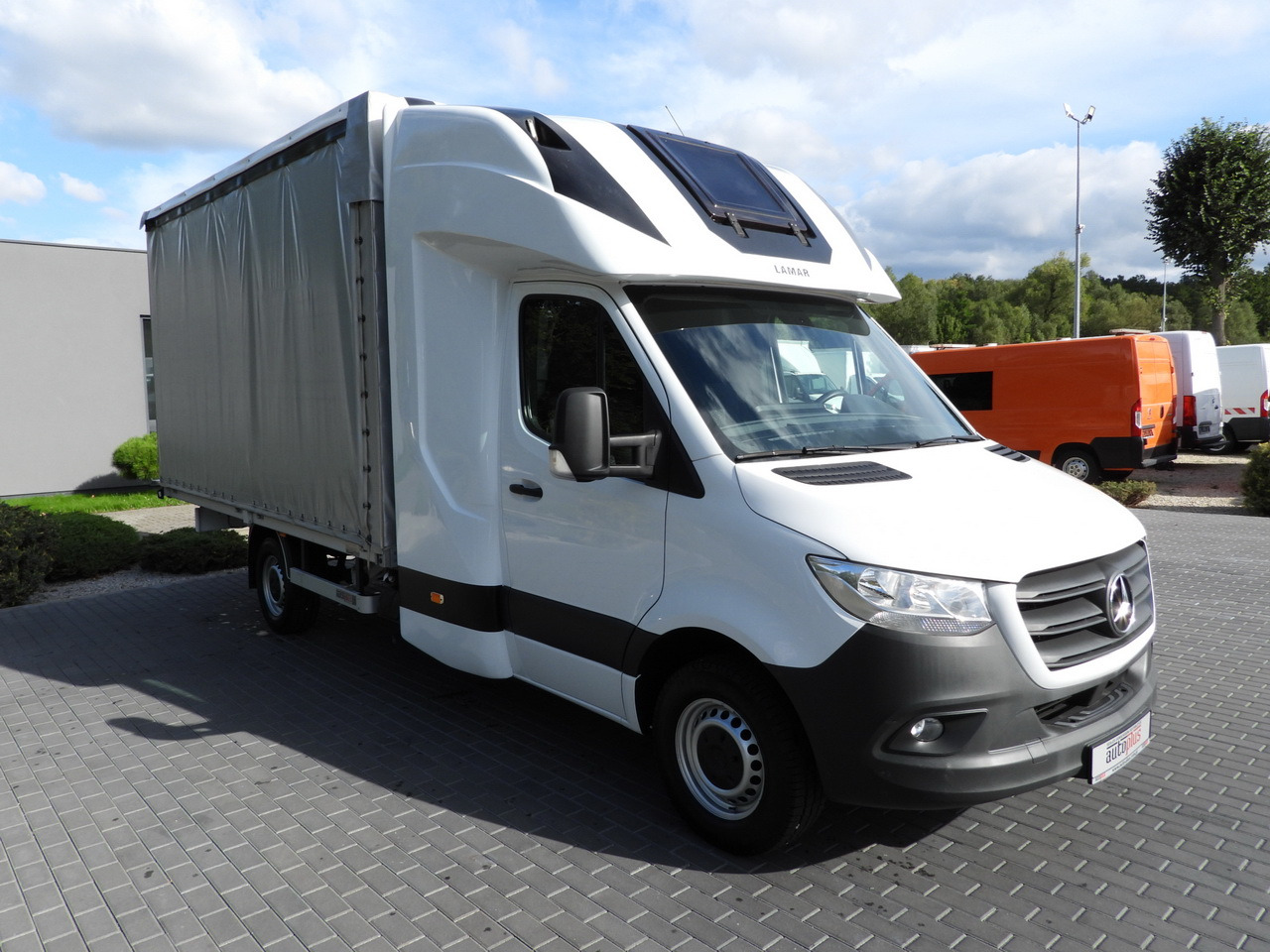 MERCEDES SPRINTER 316 TARPAULIN 8 PALLETS WEBASTO CRUISE CONTROL AIR CONDITIONING 160HP - Huifzeil bedrijfswagen: afbeelding 4 MERCEDES SPRINTER 316 TARPAULIN 8 PALLETS WEBASTO CRUISE CONTROL AIR CONDITIONING 160HP - Huifzeil bedrijfswagen: afbeelding 4