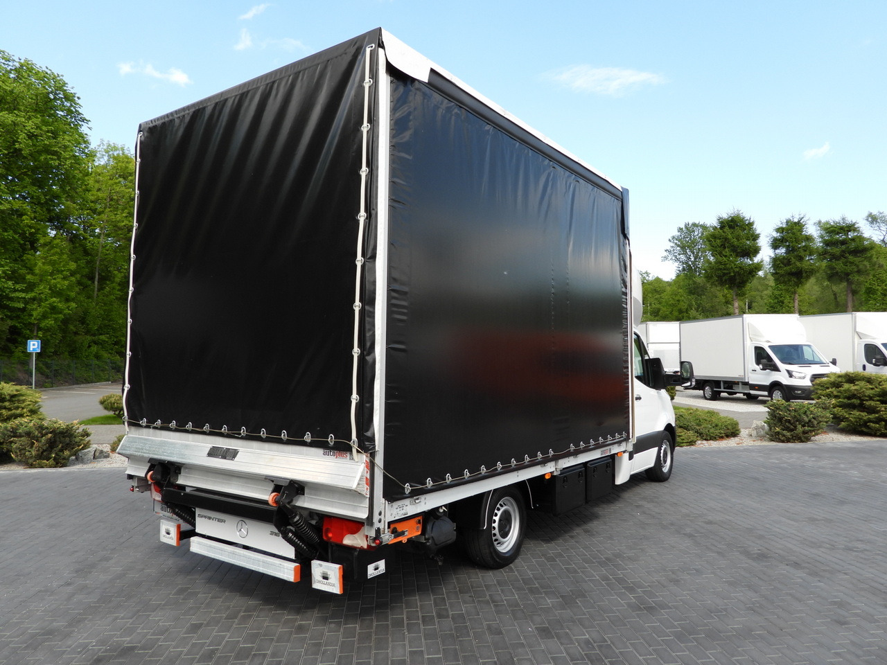 MERCEDES SPRINTER 316 TARPAULIN LIFT 10 PALLETS WEBASTO CRUISE CONTROL PNEUMATICS AIR CONDITIONING 160HP - Huifzeil bedrijfswagen: afbeelding 3 MERCEDES SPRINTER 316 TARPAULIN LIFT 10 PALLETS WEBASTO CRUISE CONTROL PNEUMATICS AIR CONDITIONING 160HP - Huifzeil bedrijfswagen: afbeelding 3