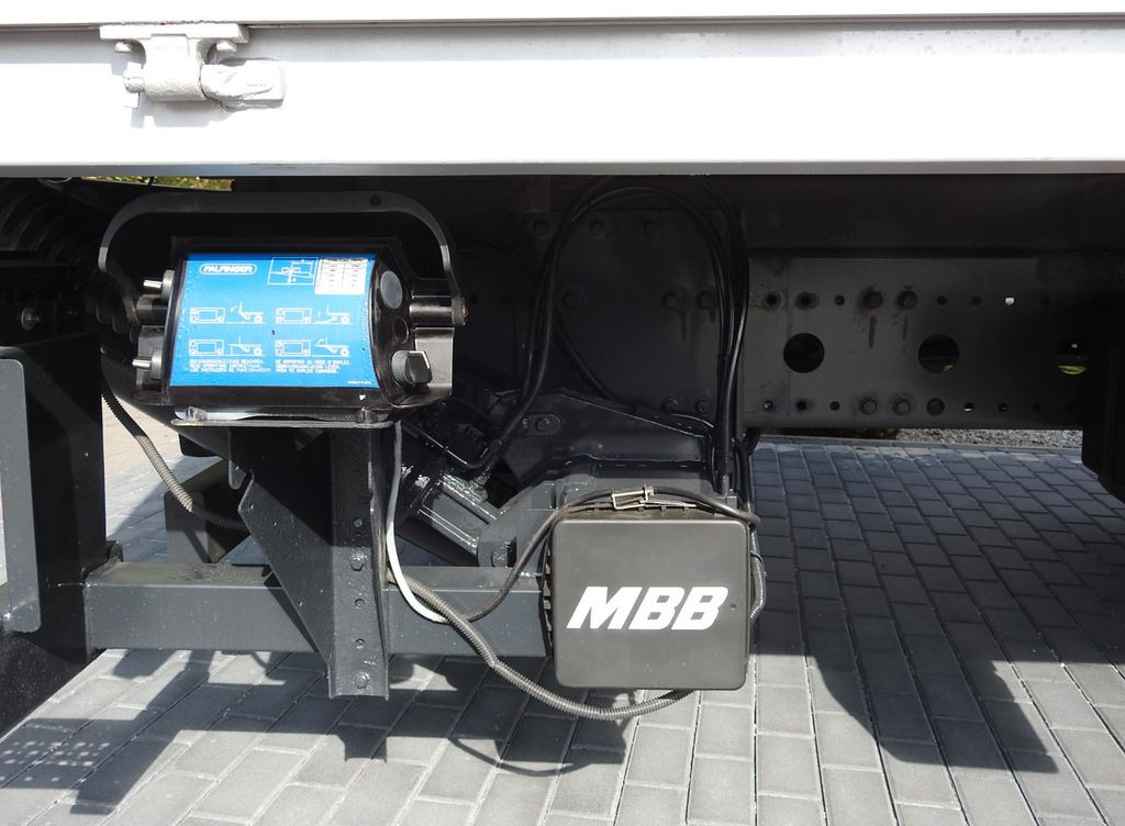 Schuifzeilen vrachtwagen Mercedes-Benz ATEGO 1221 PRITSCHE PLANE AUFZUG 16 PALETTEN: afbeelding 20
