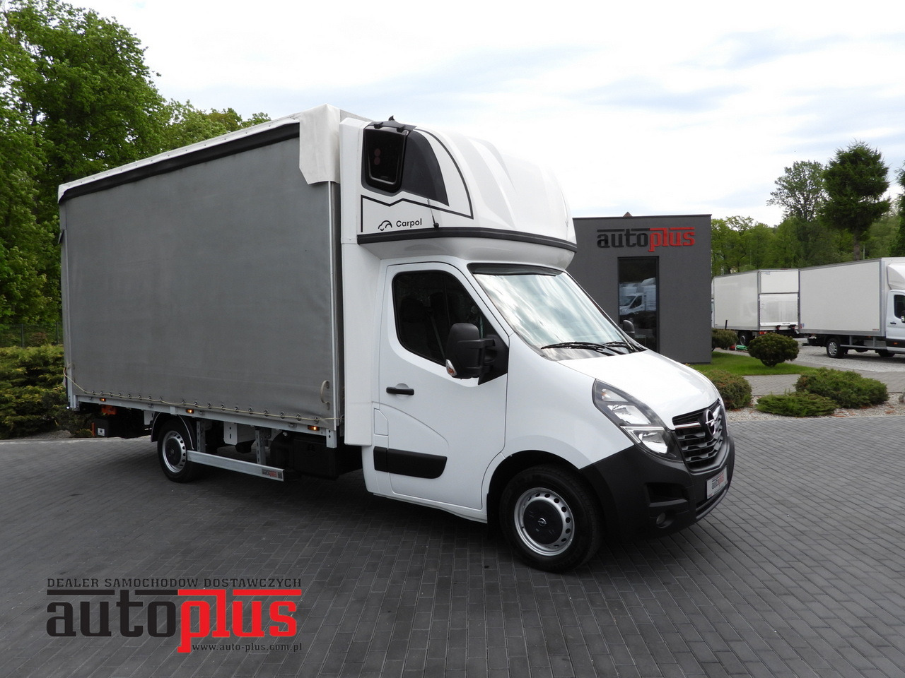 OPEL MOVANO TARPAULIN LIFT 9 PALLETS WEBASTO CRUISE CONTROL LED LIGHTS PNEUMATICS AIR CONDITIONING 165HP - Huifzeil bedrijfswagen: afbeelding 1 OPEL MOVANO TARPAULIN LIFT 9 PALLETS WEBASTO CRUISE CONTROL LED LIGHTS PNEUMATICS AIR CONDITIONING 165HP - Huifzeil bedrijfswagen: afbeelding 1