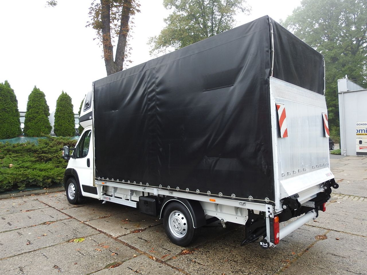 Huifzeil bedrijfswagen PEUGEOT BOXER  TARPAULIN LIFT 8 PALLETS WEBASTO LED LIGHTS AIR CONDITIONING  165HP: afbeelding 9