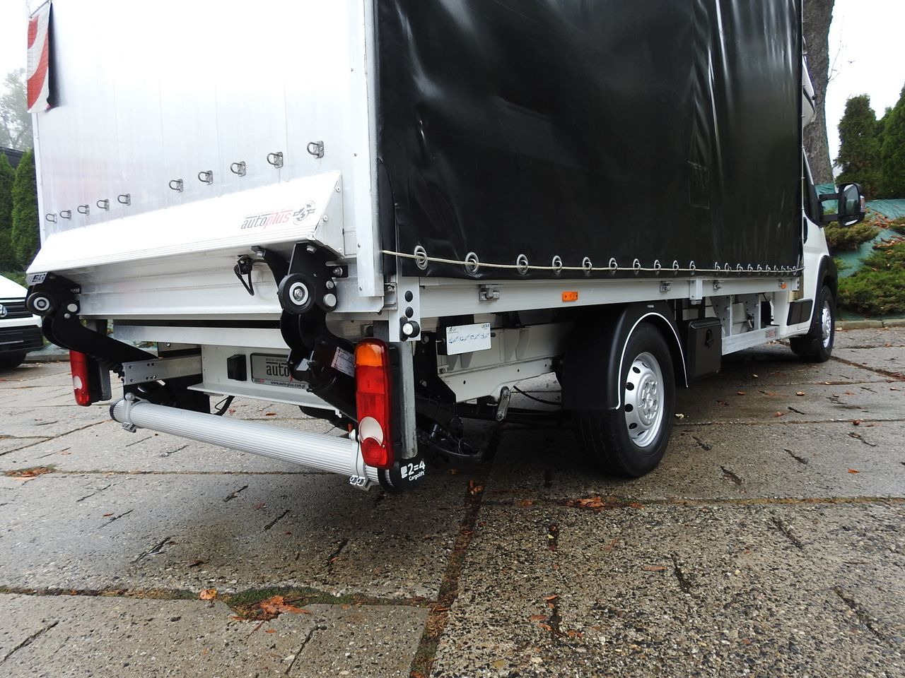 Huifzeil bedrijfswagen PEUGEOT BOXER  TARPAULIN LIFT 8 PALLETS WEBASTO LED LIGHTS AIR CONDITIONING  165HP: afbeelding 25