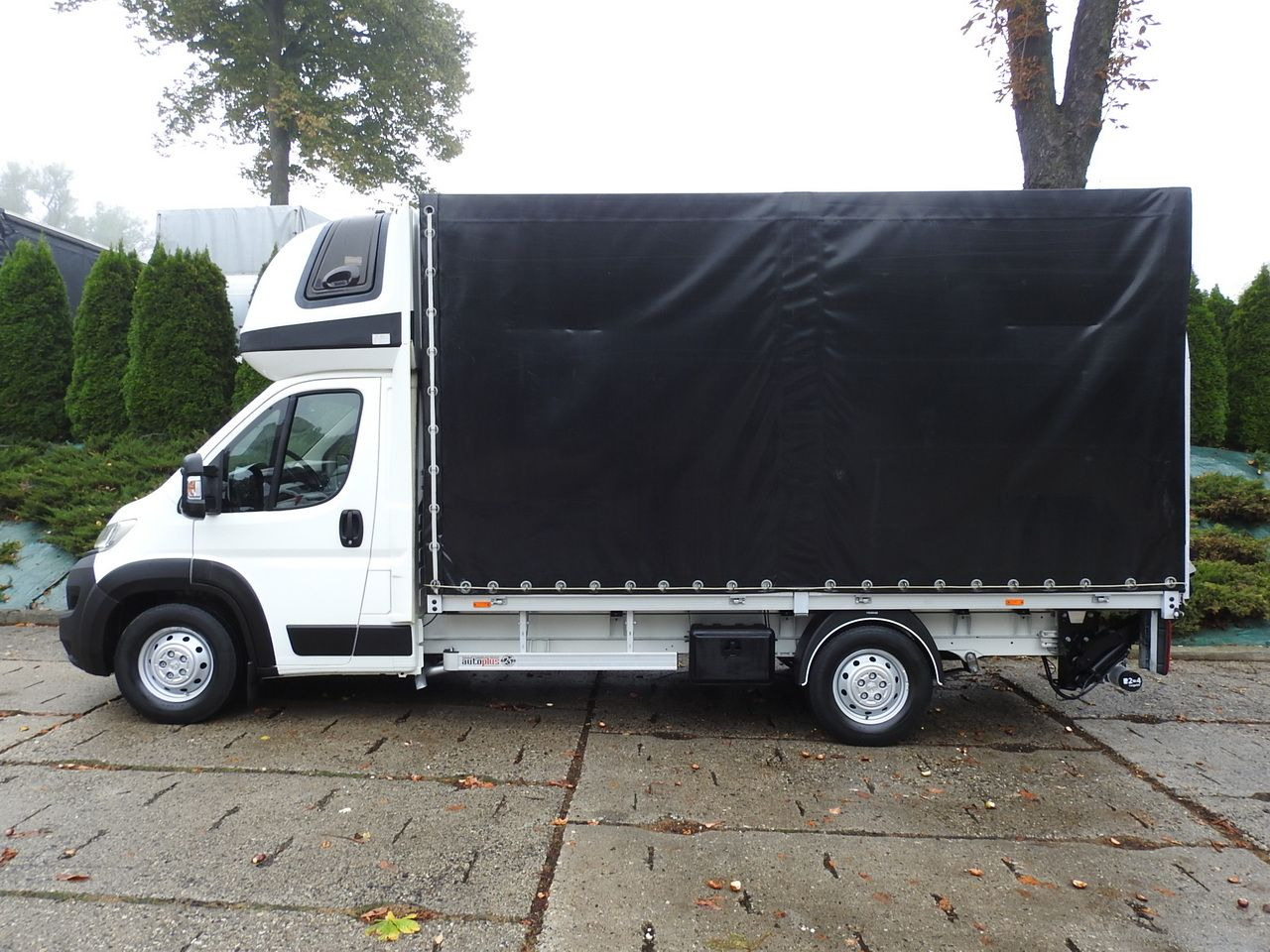 Huifzeil bedrijfswagen PEUGEOT BOXER  TARPAULIN LIFT 8 PALLETS WEBASTO LED LIGHTS AIR CONDITIONING  165HP: afbeelding 8