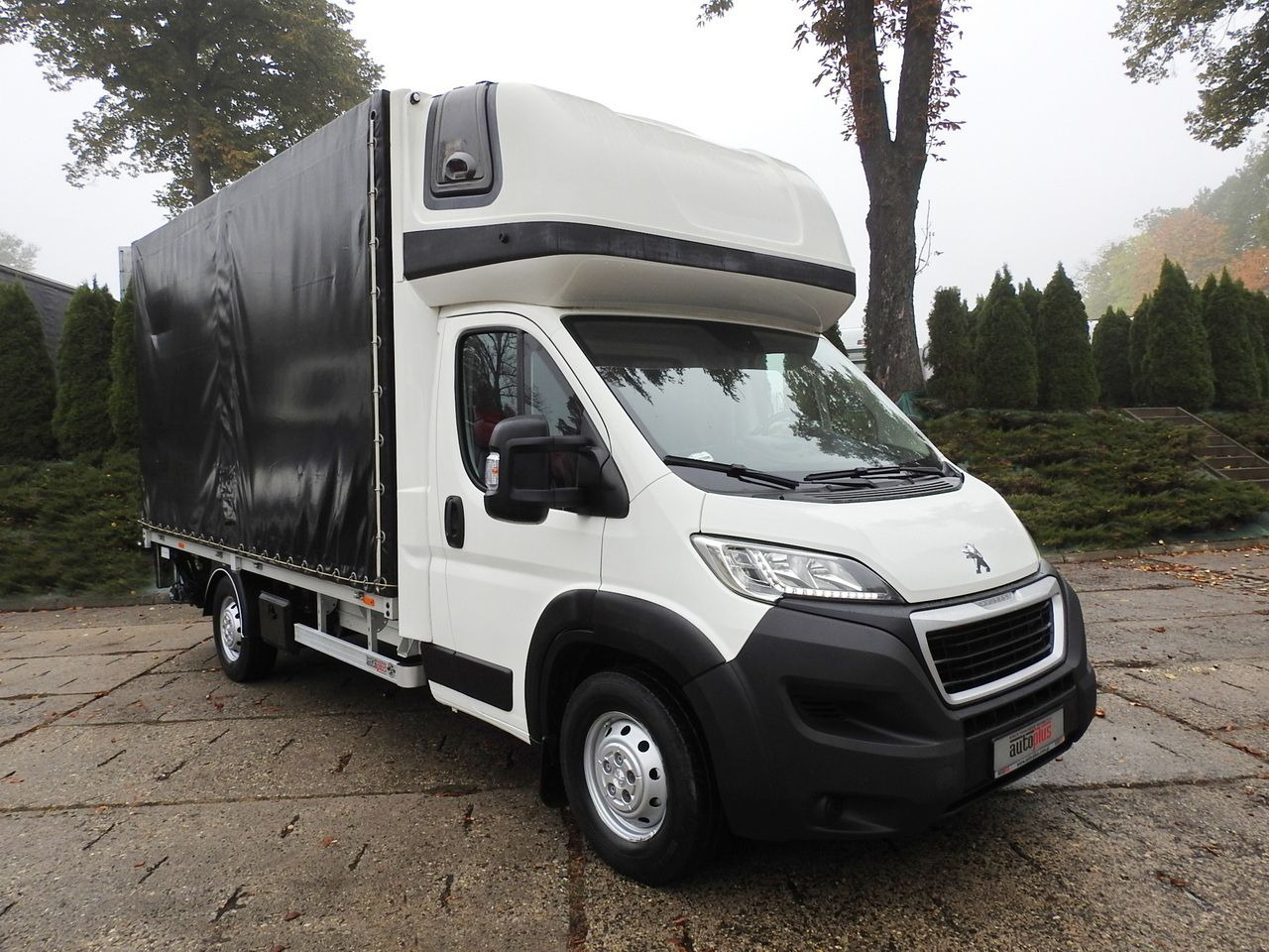 Huifzeil bedrijfswagen PEUGEOT BOXER  TARPAULIN LIFT 8 PALLETS WEBASTO LED LIGHTS AIR CONDITIONING  165HP: afbeelding 21