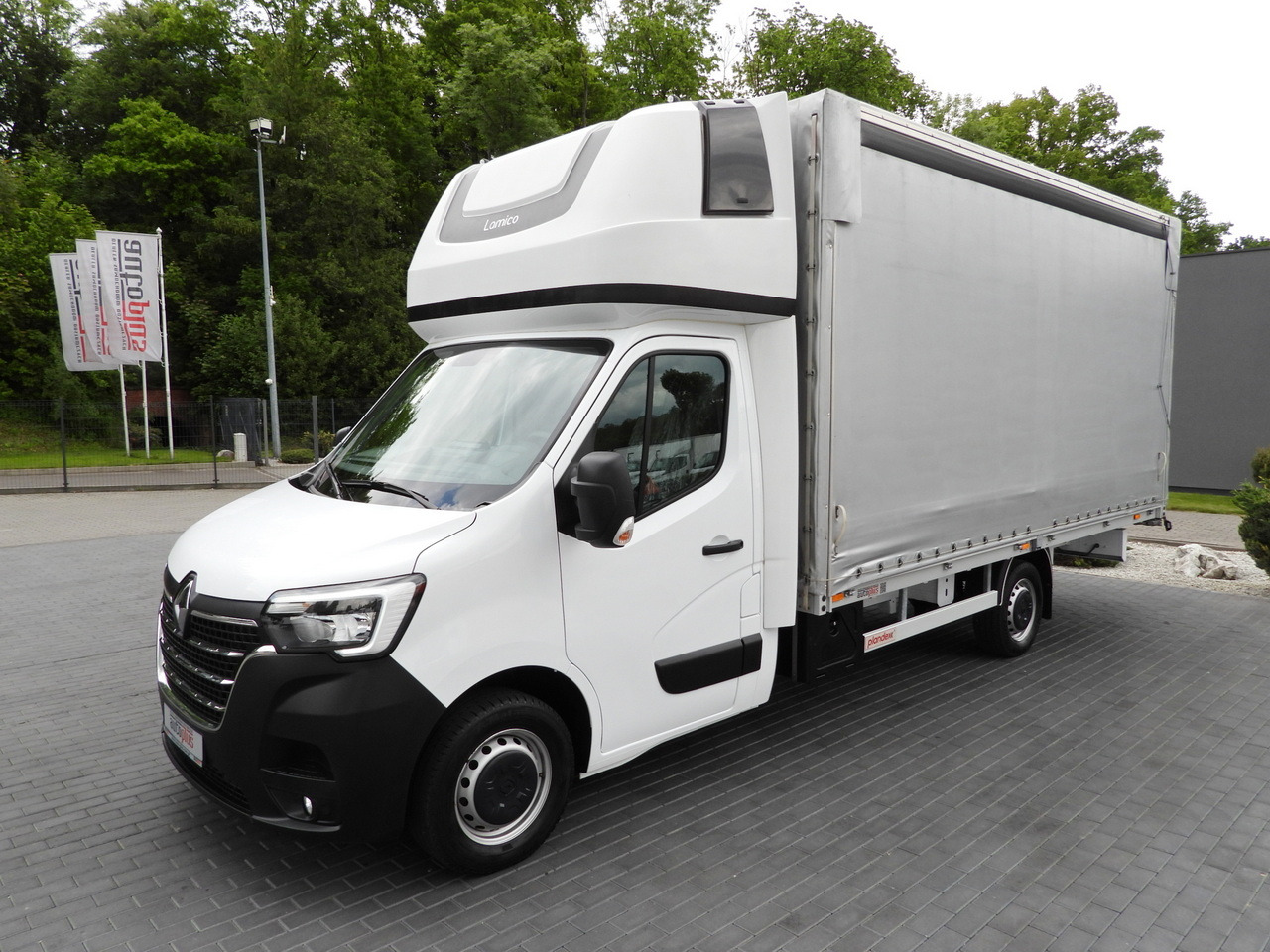 Huifzeil bedrijfswagen RENAULT MASTER TARPAULIN 10 PALLETS CRUISE CONTROL LED LIGHTS PNEUMATICS AIR CONDITIONING 165HP: afbeelding 6 Huifzeil bedrijfswagen RENAULT MASTER TARPAULIN 10 PALLETS CRUISE CONTROL LED LIGHTS PNEUMATICS AIR CONDITIONING 165HP: afbeelding 6