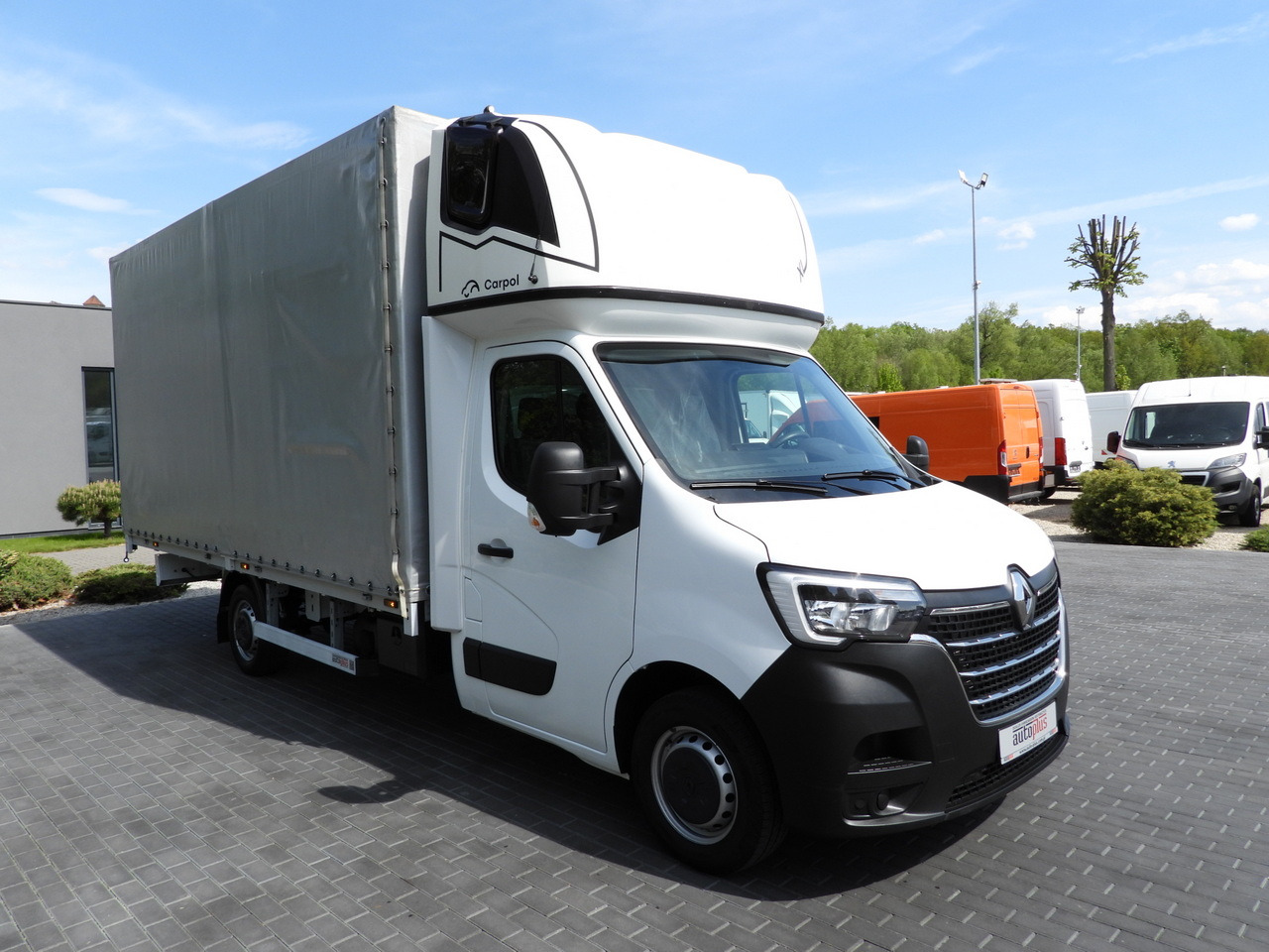 RENAULT MASTER TARPAULIN 10 PALLETS WEBASTO CRUISE CONTROL LED LIGHTS PNEUMATICS AIR CONDITIONING 165HP - Huifzeil bedrijfswagen: afbeelding 4 RENAULT MASTER TARPAULIN 10 PALLETS WEBASTO CRUISE CONTROL LED LIGHTS PNEUMATICS AIR CONDITIONING 165HP - Huifzeil bedrijfswagen: afbeelding 4