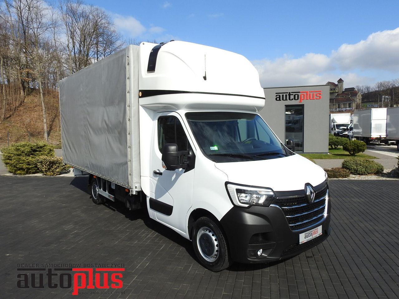 RENAULT MASTER TARPAULIN 10 PALLETS WEBASTO CRUISE CONTROL LED LIGHTS PNEUMATICS AIR CONDITIONING 165HP - Huifzeil bedrijfswagen: afbeelding 1 RENAULT MASTER TARPAULIN 10 PALLETS WEBASTO CRUISE CONTROL LED LIGHTS PNEUMATICS AIR CONDITIONING 165HP - Huifzeil bedrijfswagen: afbeelding 1