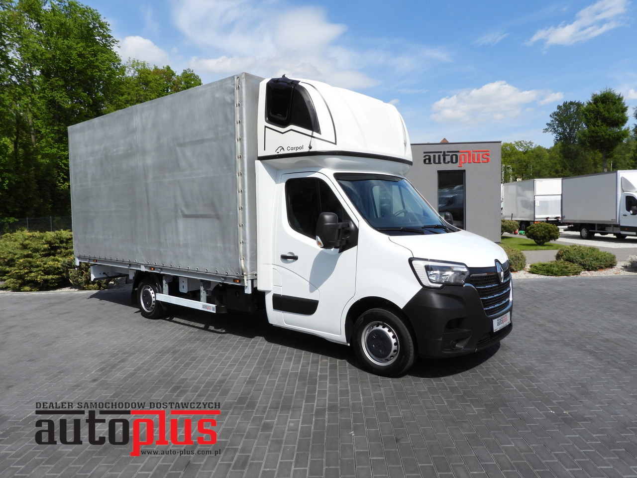 RENAULT MASTER TARPAULIN 10 PALLETS WEBASTO CRUISE CONTROL LED LIGHTS PNEUMATICS AIR CONDITIONING 165HP - Huifzeil bedrijfswagen: afbeelding 1 RENAULT MASTER TARPAULIN 10 PALLETS WEBASTO CRUISE CONTROL LED LIGHTS PNEUMATICS AIR CONDITIONING 165HP - Huifzeil bedrijfswagen: afbeelding 1