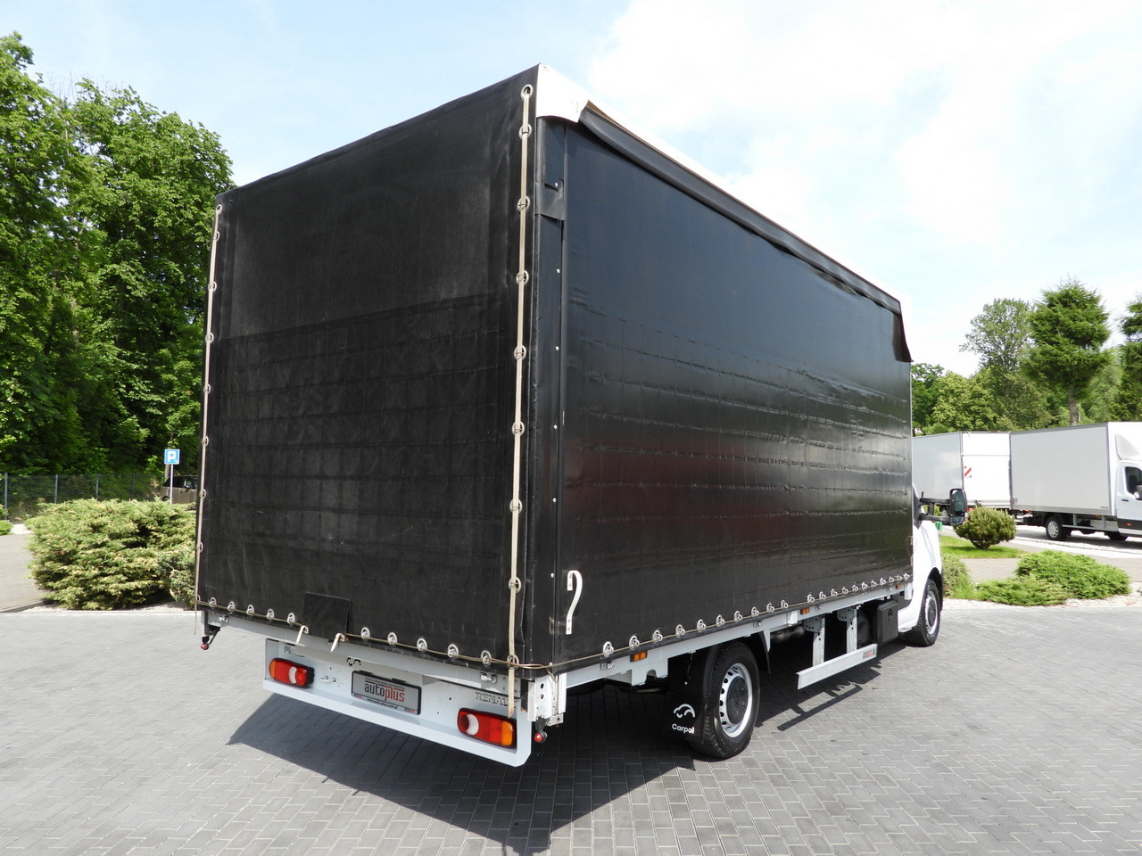 RENAULT MASTER TARPAULIN 12 PALLETS WEBASTO CRUISE CONTROL LED LIGHTS PNEUMATICS AIR CONDITIONING 165HP - Huifzeil bedrijfswagen: afbeelding 3 RENAULT MASTER TARPAULIN 12 PALLETS WEBASTO CRUISE CONTROL LED LIGHTS PNEUMATICS AIR CONDITIONING 165HP - Huifzeil bedrijfswagen: afbeelding 3