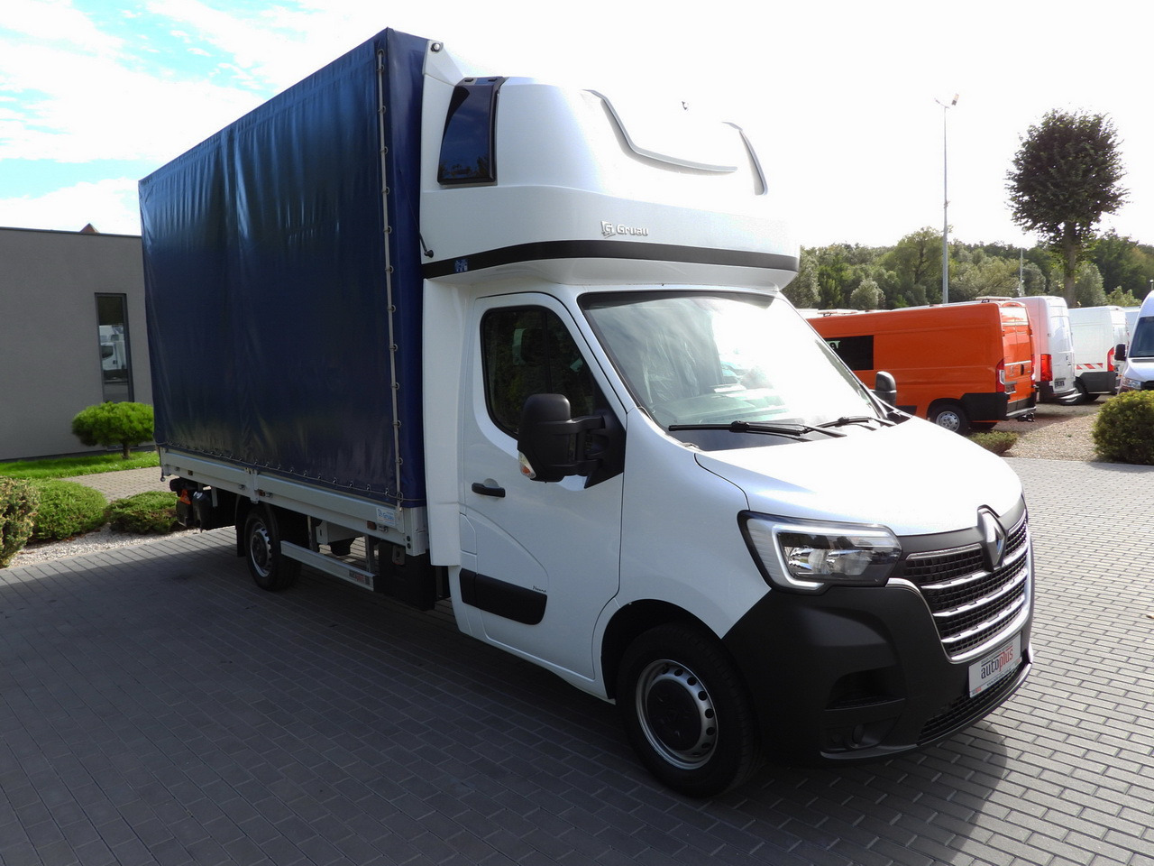 RENAULT MASTER TARPAULIN LIFT 9 PALLETS WEBASTO CRUISE CONTROL LED LIGHTS PNEUMATICS AIR CONDITIONING 165HP - Huifzeil bedrijfswagen: afbeelding 4 RENAULT MASTER TARPAULIN LIFT 9 PALLETS WEBASTO CRUISE CONTROL LED LIGHTS PNEUMATICS AIR CONDITIONING 165HP - Huifzeil bedrijfswagen: afbeelding 4