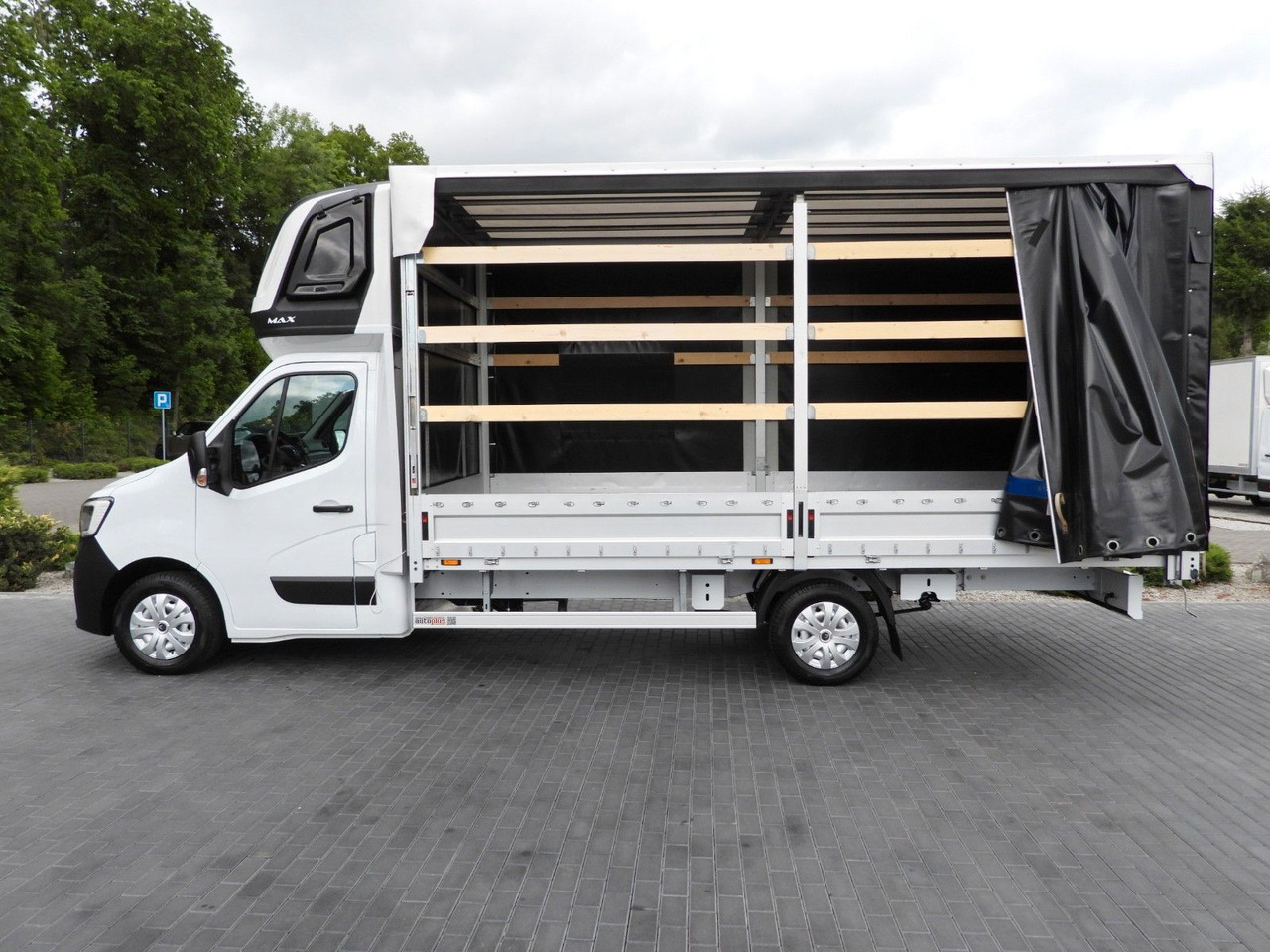 Huifzeil bedrijfswagen Renault MASTER  PRITSCHE PLANE 10 PALETTEN TEMPOMAT: afbeelding 8