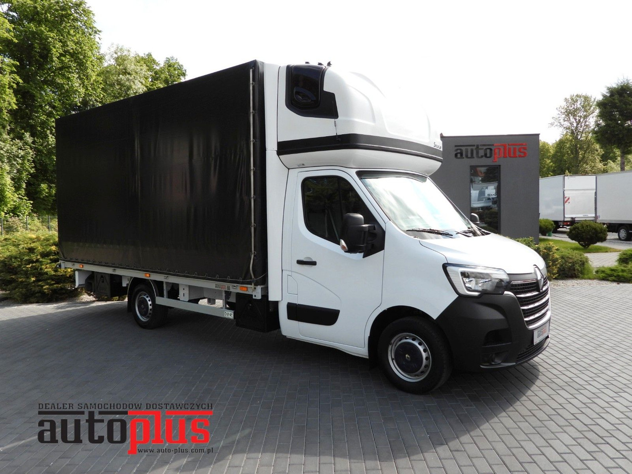 Renault MASTER PRITSCHE PLANE 10 PALETTEN WEBASTO A/C - Huifzeil bedrijfswagen: afbeelding 1 Renault MASTER PRITSCHE PLANE 10 PALETTEN WEBASTO A/C - Huifzeil bedrijfswagen: afbeelding 1