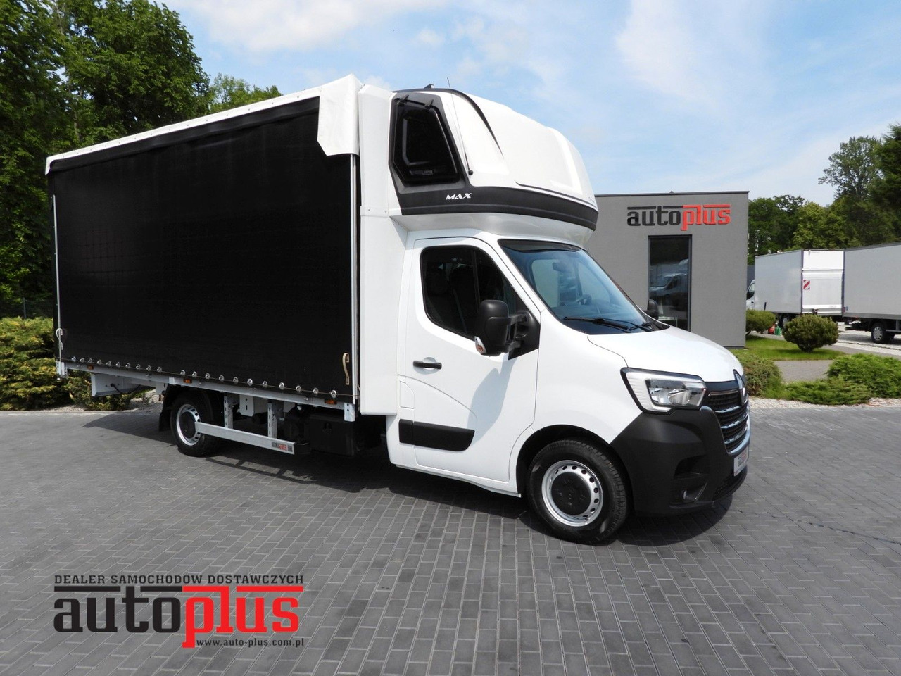 Renault MASTER PRITSCHE PLANE 12 PALETTEN WEBASTO A/C - Huifzeil bedrijfswagen: afbeelding 1 Renault MASTER PRITSCHE PLANE 12 PALETTEN WEBASTO A/C - Huifzeil bedrijfswagen: afbeelding 1
