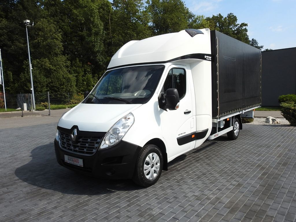 Huifzeil bedrijfswagen, Bestelwagen met dubbele cabine Renault MASTER PRITSCHE PLANE 8 PALETTEN TEMPOMAT: afbeelding 6