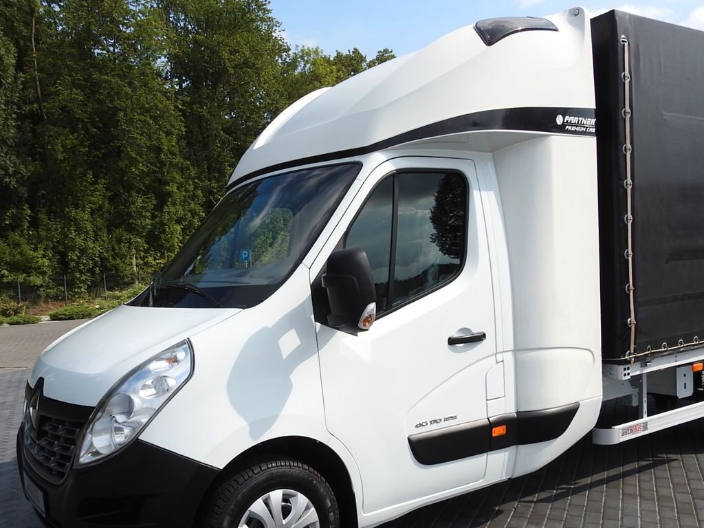 Huifzeil bedrijfswagen, Bestelwagen met dubbele cabine Renault MASTER PRITSCHE PLANE 8 PALETTEN TEMPOMAT: afbeelding 16