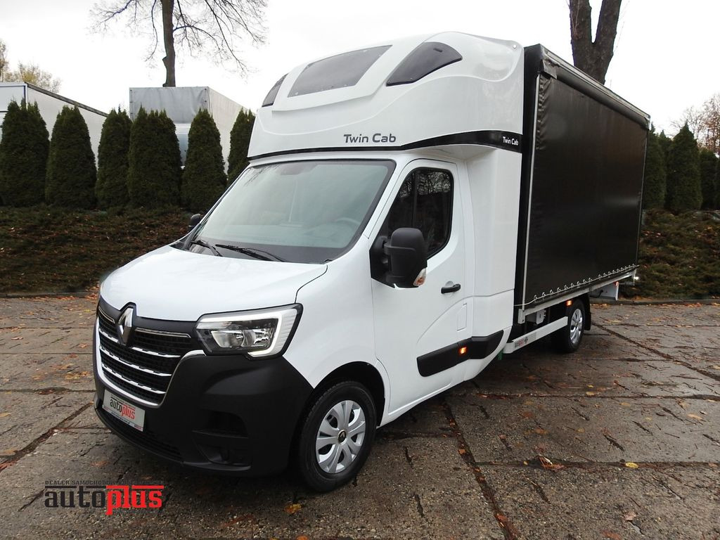Renault MASTER PRITSCHE PLANE 8 PALLETEN SCHLAFKABINE - Huifzeil bedrijfswagen, Bestelwagen met dubbele cabine: afbeelding 1 Renault MASTER PRITSCHE PLANE 8 PALLETEN SCHLAFKABINE - Huifzeil bedrijfswagen, Bestelwagen met dubbele cabine: afbeelding 1