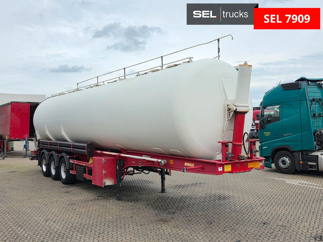 Benalu Neptune 62 / Kippsilo / 62m3 - Bulkoplegger: afbeelding 3 Benalu Neptune 62 / Kippsilo / 62m3 - Bulkoplegger: afbeelding 3