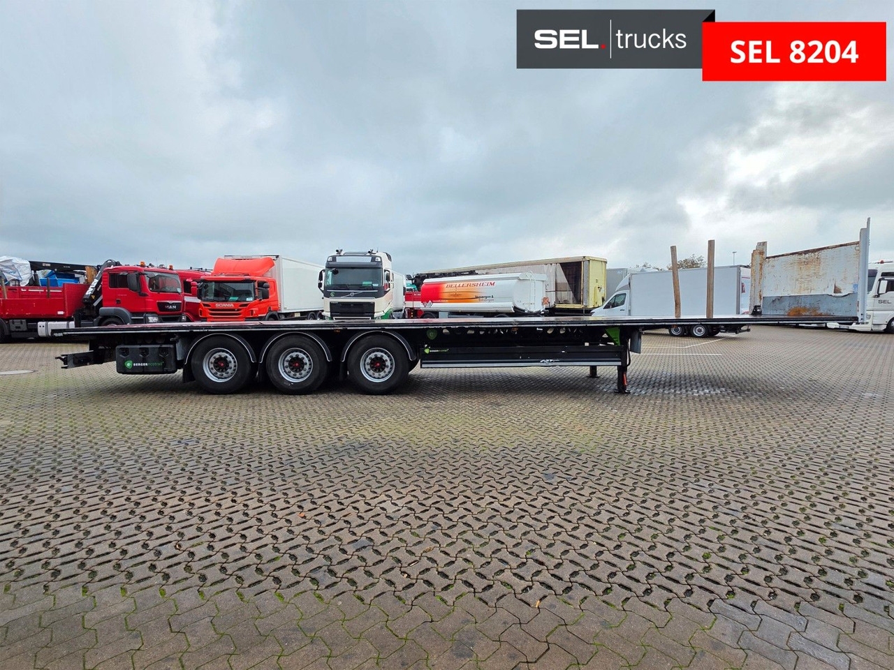 Berger SAPL24 / 4.290 kg !!! - Vlakke/ Open oplegger: afbeelding 4 Berger SAPL24 / 4.290 kg !!! - Vlakke/ Open oplegger: afbeelding 4
