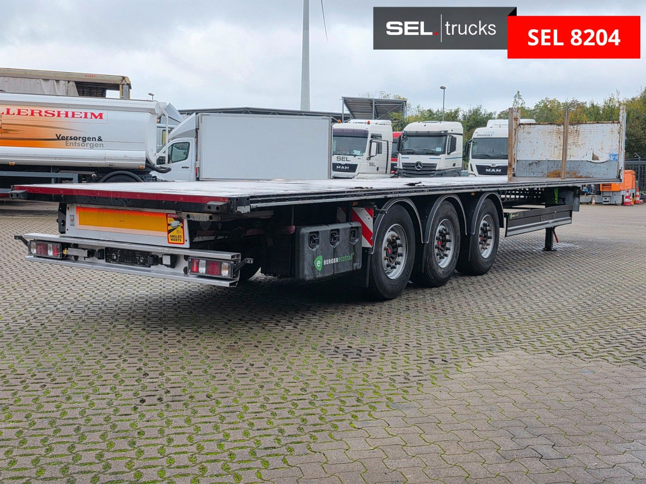 Berger SAPL24 / 4.290 kg !!! - Vlakke/ Open oplegger: afbeelding 5 Berger SAPL24 / 4.290 kg !!! - Vlakke/ Open oplegger: afbeelding 5