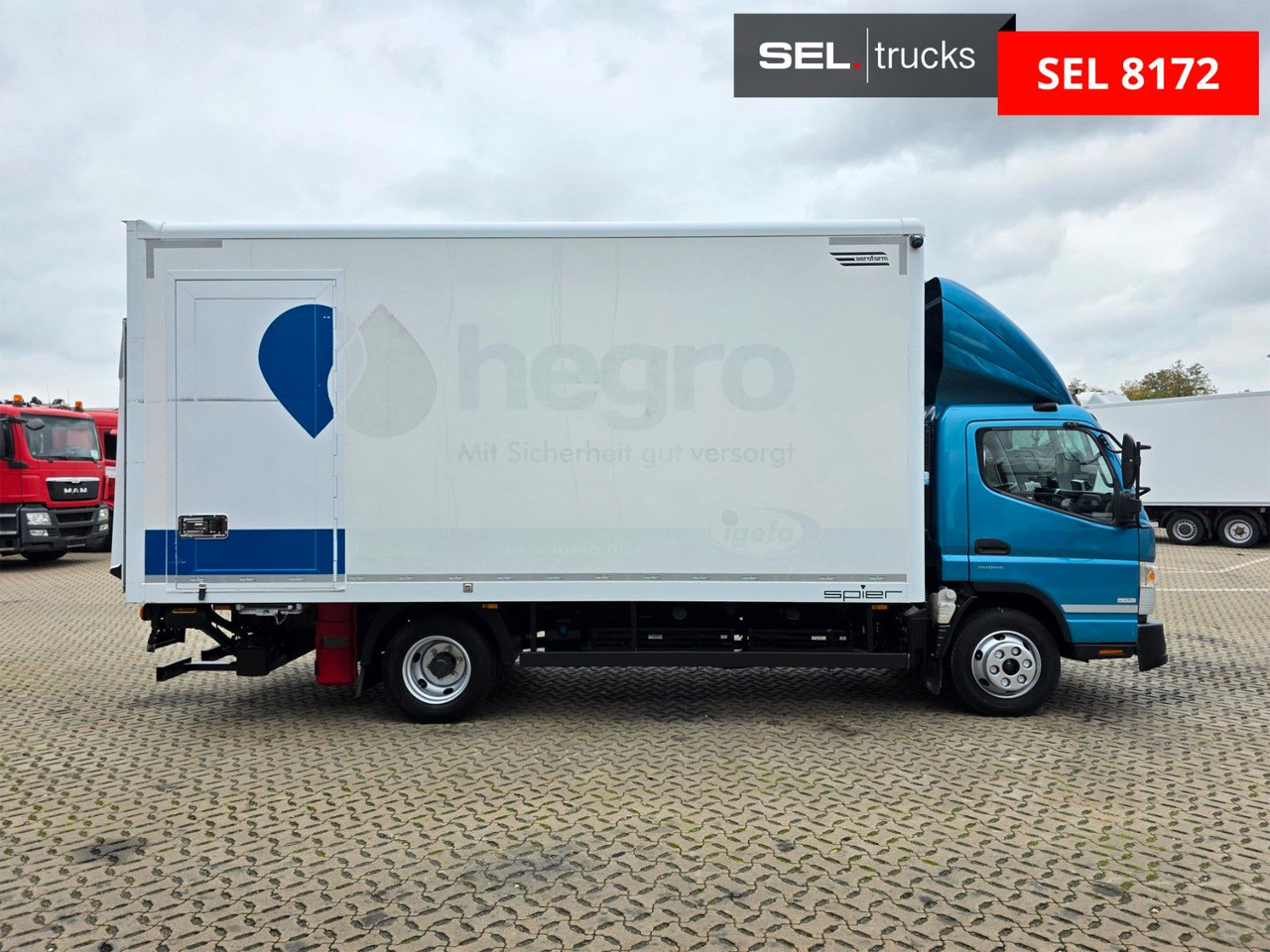 FUSO Canter 9C18 / Ladebordwand / 3 Sitzen - Bestelwagen gesloten laadbak: afbeelding 4 FUSO Canter 9C18 / Ladebordwand / 3 Sitzen - Bestelwagen gesloten laadbak: afbeelding 4