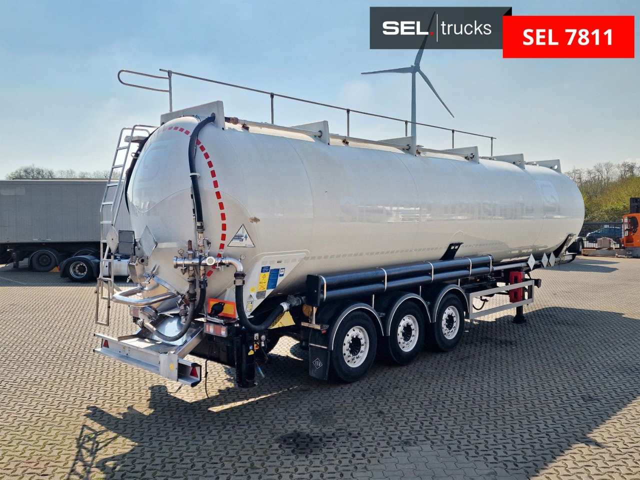 Feldbinder KIP 60/7300/A/2 / 60.000 l / Kippsilo - Bulkoplegger: afbeelding 5 Feldbinder KIP 60/7300/A/2 / 60.000 l / Kippsilo - Bulkoplegger: afbeelding 5