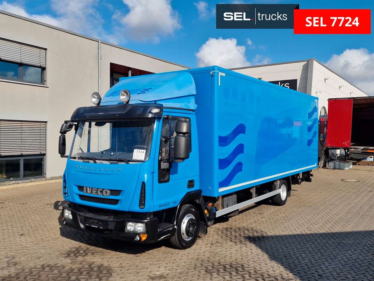 Iveco Eurocargo 100E22 / Ladebordwand / 3 Sitzen - Bakwagen: afbeelding 1 Iveco Eurocargo 100E22 / Ladebordwand / 3 Sitzen - Bakwagen: afbeelding 1