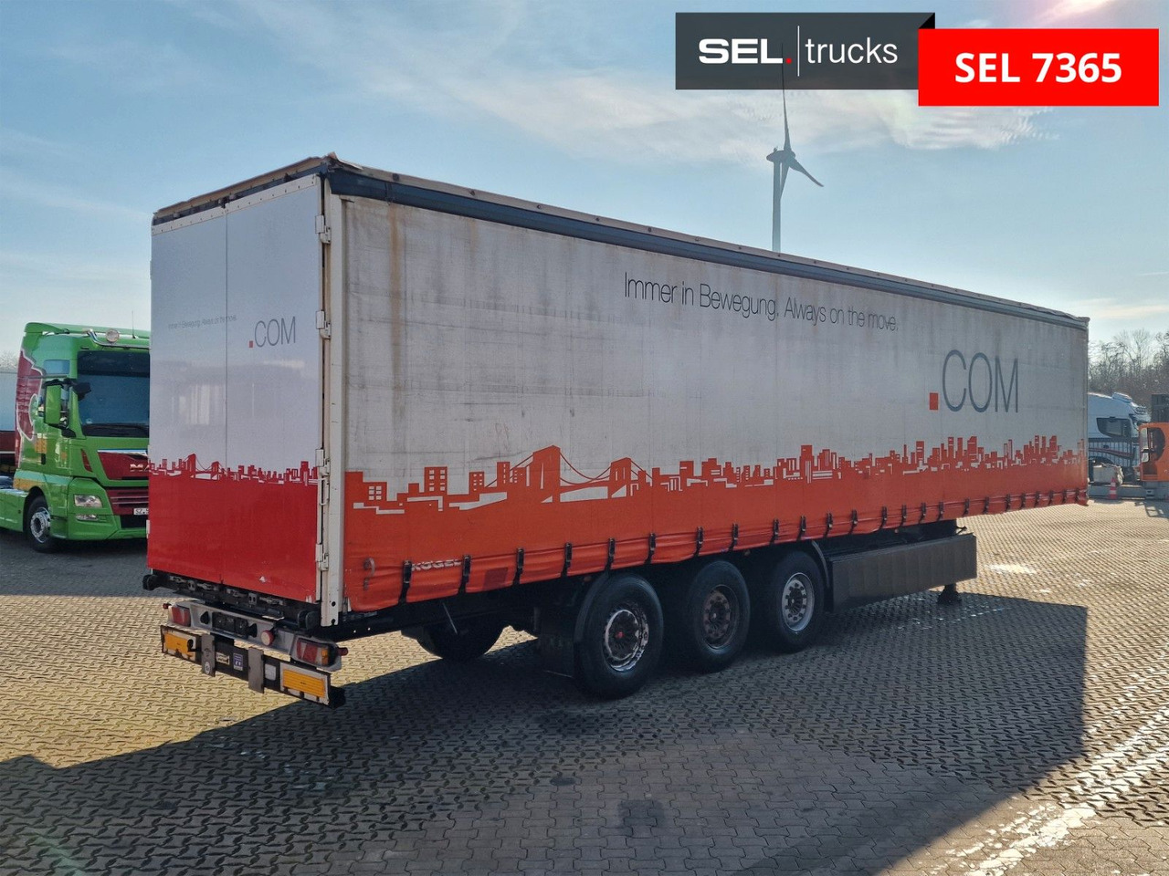 Kögel SN 24 / EDSCHA - Schuifzeiloplegger: afbeelding 5 Kögel SN 24 / EDSCHA - Schuifzeiloplegger: afbeelding 5