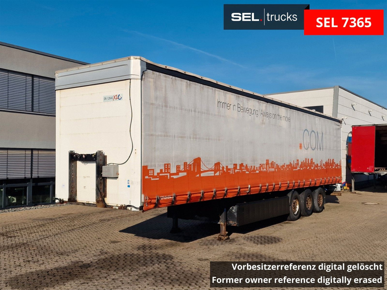 Kögel SN 24 / EDSCHA - Schuifzeiloplegger: afbeelding 1 Kögel SN 24 / EDSCHA - Schuifzeiloplegger: afbeelding 1