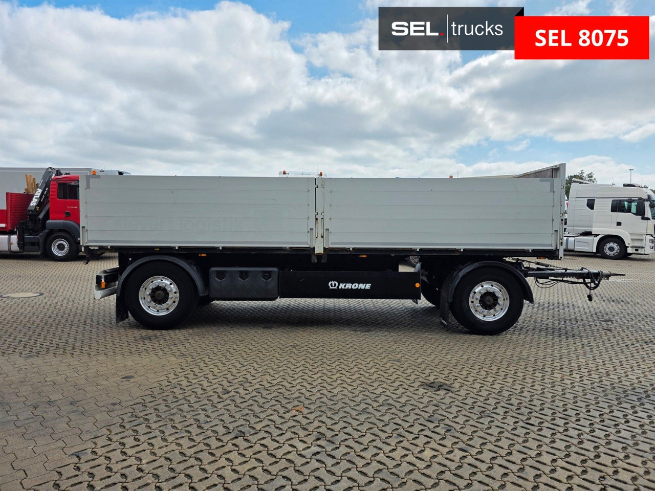 Krone AZ / Baustoff / 40 mm - Open/ Plateau aanhangwagen: afbeelding 3 Krone AZ / Baustoff / 40 mm - Open/ Plateau aanhangwagen: afbeelding 3