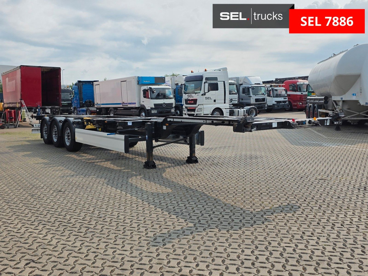 Krone SD / Teleskop / Liftachse - Containertransporter/ Wissellaadbak oplegger: afbeelding 3 Krone SD / Teleskop / Liftachse - Containertransporter/ Wissellaadbak oplegger: afbeelding 3
