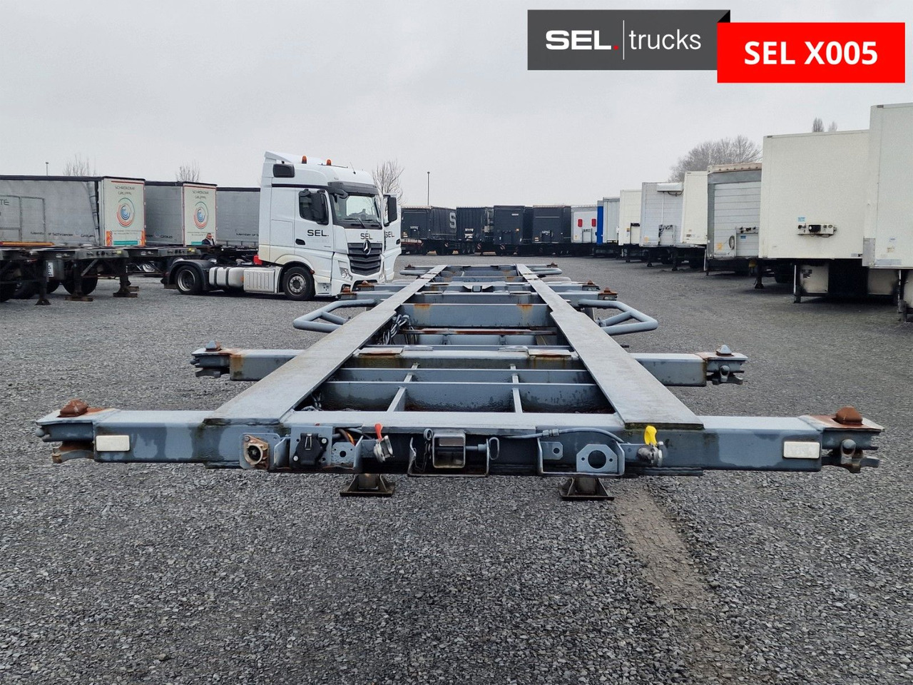 Krone SDC 24 Containerchassie - Containertransporter/ Wissellaadbak oplegger: afbeelding 2 Krone SDC 24 Containerchassie - Containertransporter/ Wissellaadbak oplegger: afbeelding 2
