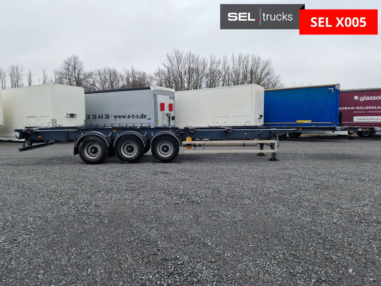 Krone SDC 24 Containerchassie - Containertransporter/ Wissellaadbak oplegger: afbeelding 3 Krone SDC 24 Containerchassie - Containertransporter/ Wissellaadbak oplegger: afbeelding 3