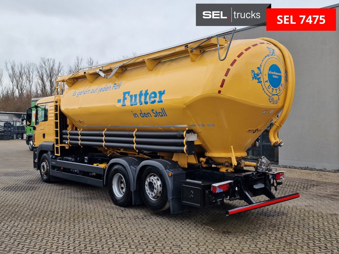 Tankwagen MAN TGS 26.440 6X2-4 LL / SILO / ZF Int. / Spitzer /: afbeelding 6