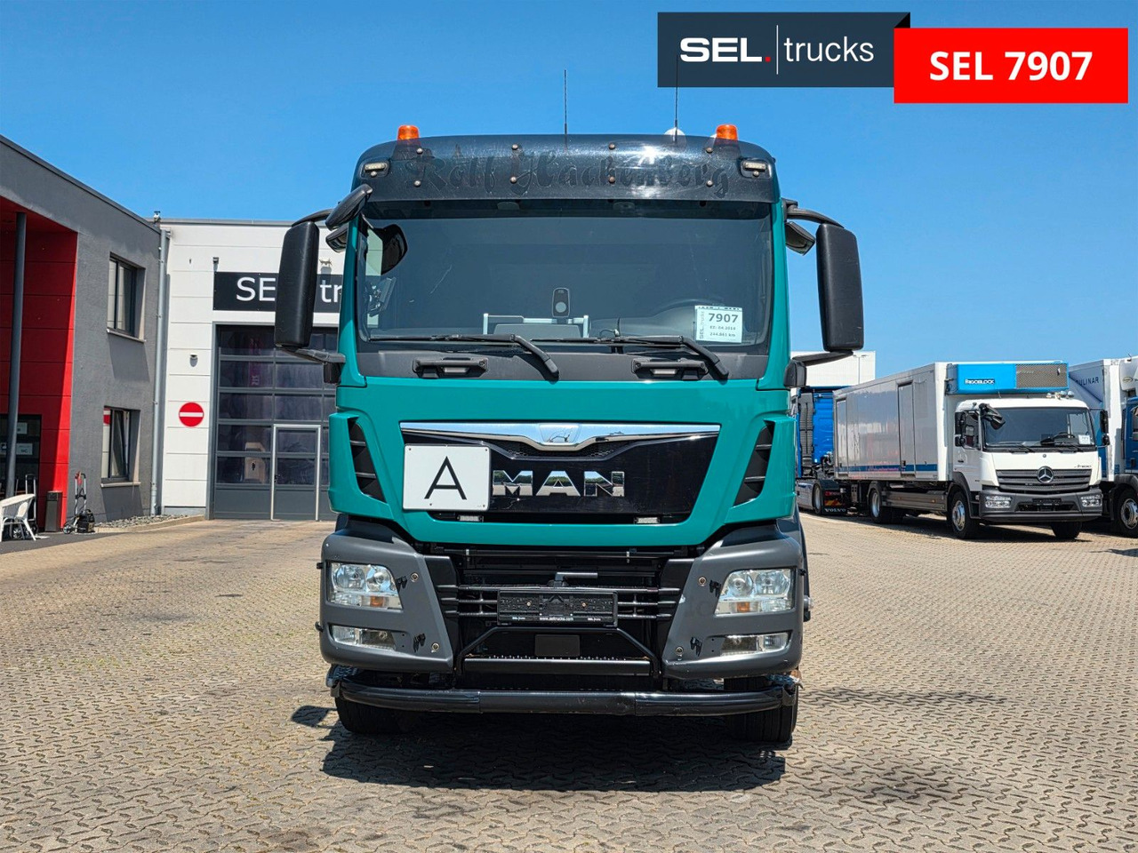 MAN TGS 28.480 6X4H-4 BL /HIAB /Fernbed. / Lenkachse - Kipper vrachtwagen, Kraanwagen: afbeelding 4 MAN TGS 28.480 6X4H-4 BL /HIAB /Fernbed. / Lenkachse - Kipper vrachtwagen, Kraanwagen: afbeelding 4
