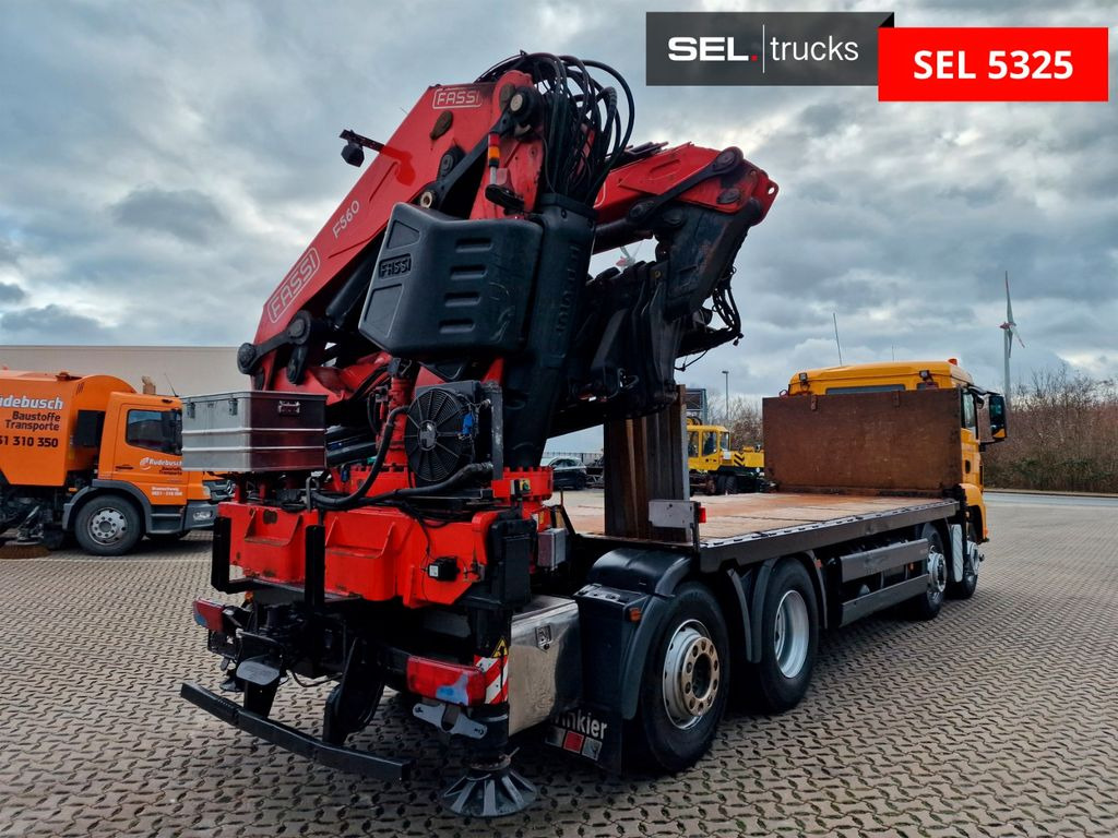 MAN TGS 35.480 8X4H-6 BL / Intarder / FASSI F560 MAN TGS 35.480 8X4H-6 BL / Intarder / FASSI F560 - Kraanwagen: afbeelding 5 MAN TGS 35.480 8X4H-6 BL / Intarder / FASSI F560 MAN TGS 35.480 8X4H-6 BL / Intarder / FASSI F560 - Kraanwagen: afbeelding 5