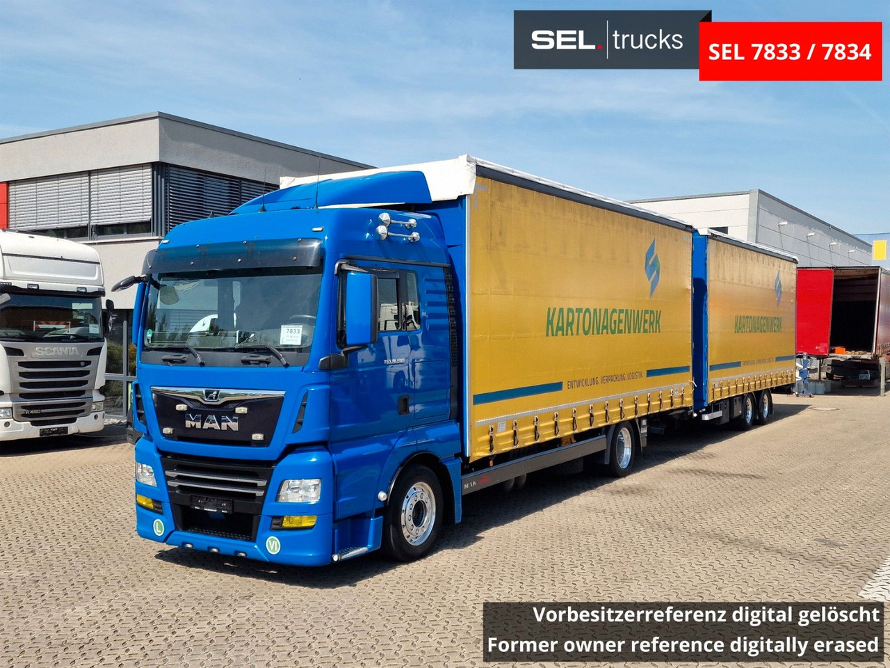 MAN TGX 18.500 4X2 LL-U / Intarder/Durchlade/Hubdach - Schuifzeilen vrachtwagen: afbeelding 1 MAN TGX 18.500 4X2 LL-U / Intarder/Durchlade/Hubdach - Schuifzeilen vrachtwagen: afbeelding 1